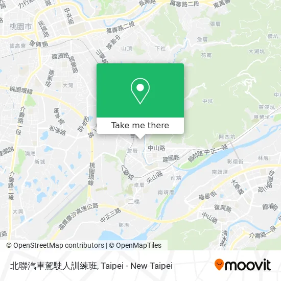 北聯汽車駕駛人訓練班 map