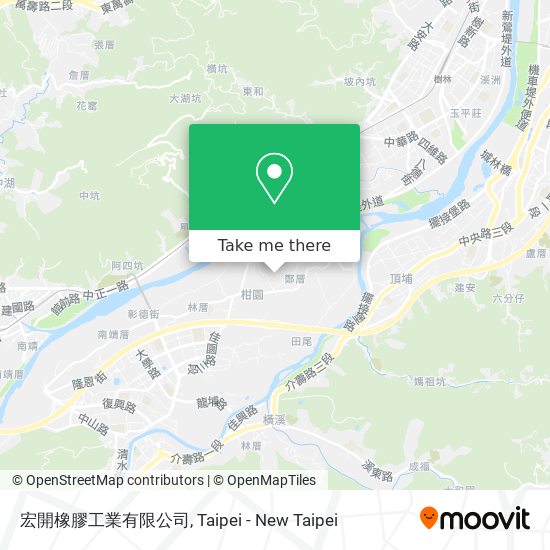 宏開橡膠工業有限公司 map