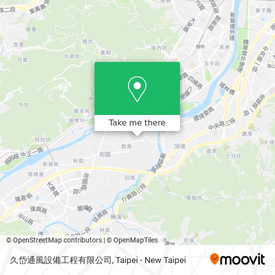 久岱通風設備工程有限公司 map