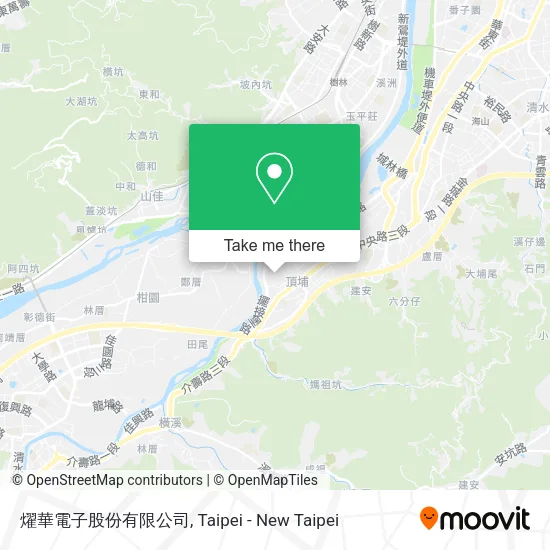 燿華電子股份有限公司地圖