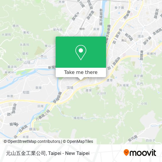 元山五金工業公司 map