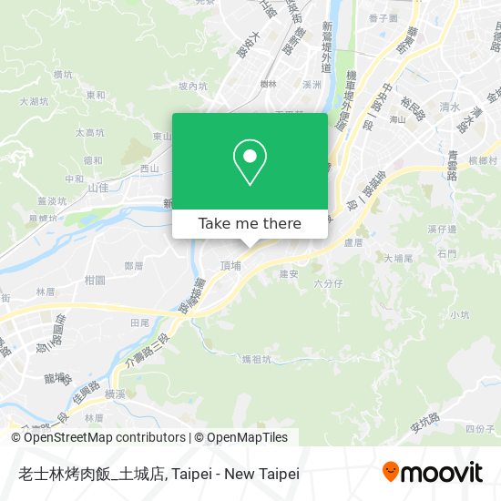 老士林烤肉飯_土城店 map