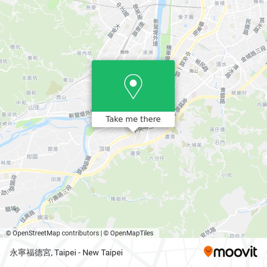 永寧福德宮 map