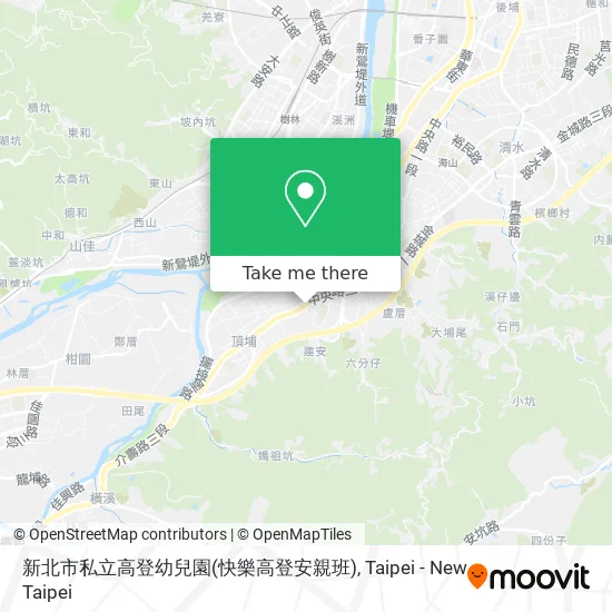 新北市私立高登幼兒園(快樂高登安親班) map