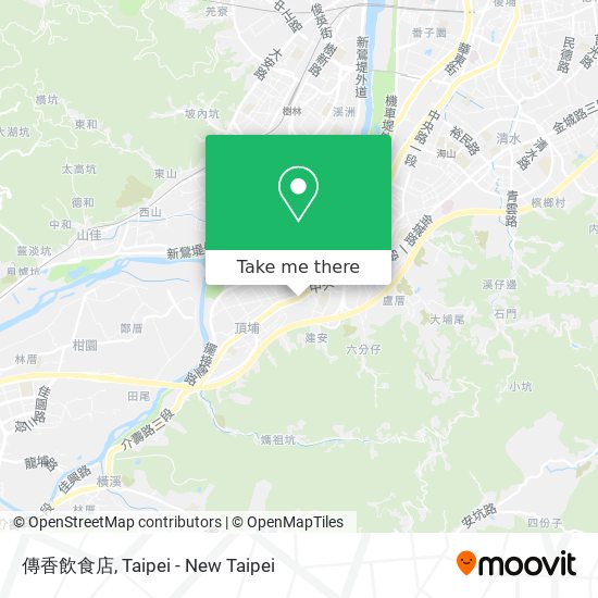 傳香飲食店 map