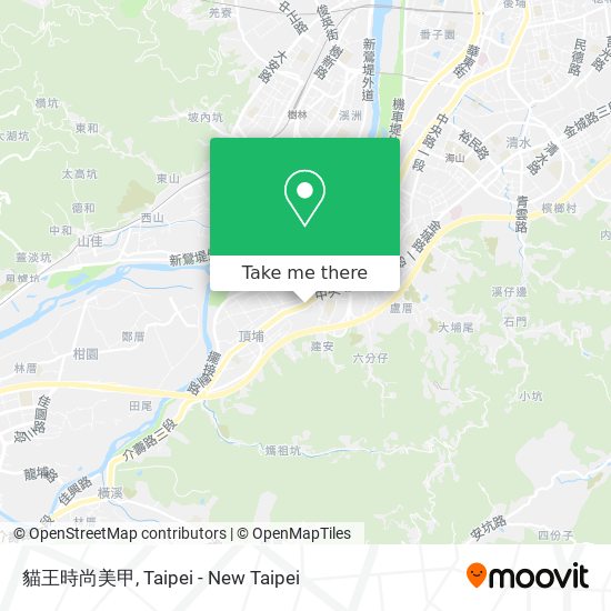 貓王時尚美甲 map