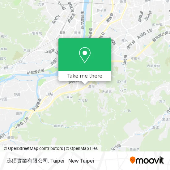 茂碩實業有限公司地圖