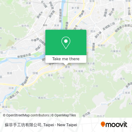 蘇菲手工坊有限公司 map