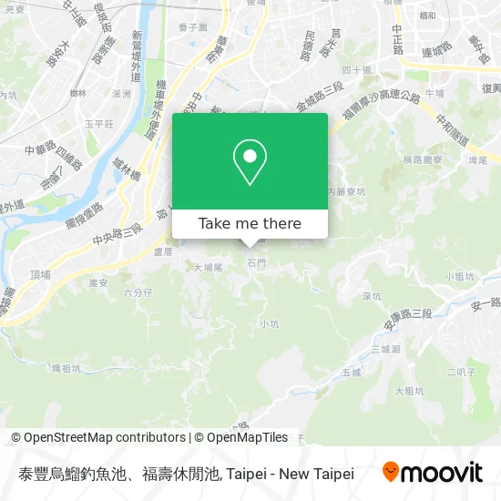 泰豐烏鰡釣魚池、福壽休閒池 map