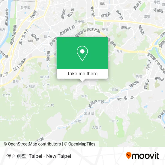 伴吾別墅 map