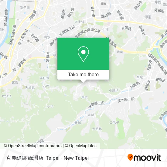 克麗緹娜 綠灣店地圖