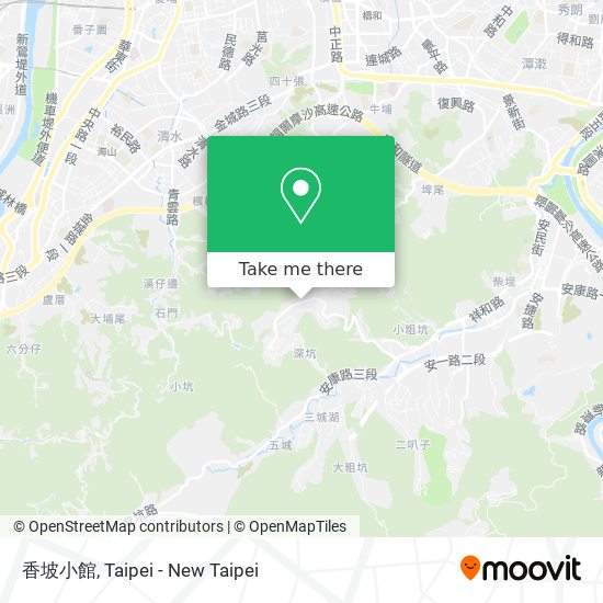 香坡小館地圖