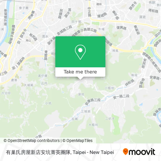 有巢氏房屋新店安坑菁英團隊 map