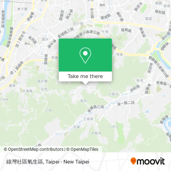 綠灣社區氧生區 map