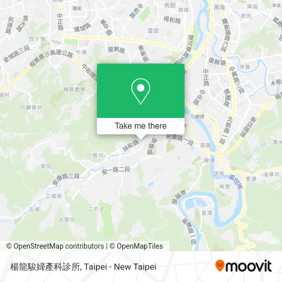 楊龍駿婦產科診所地圖