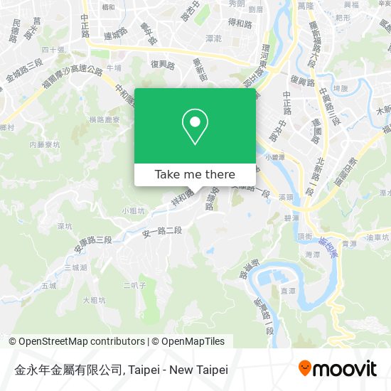 金永年金屬有限公司地圖