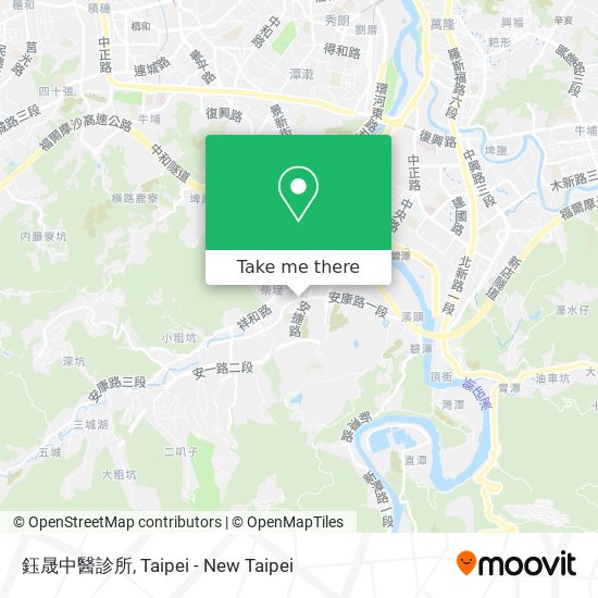 鈺晟中醫診所 map