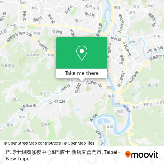 巴博士鋁圈修復中心&巴膜士 新店直營門市 map