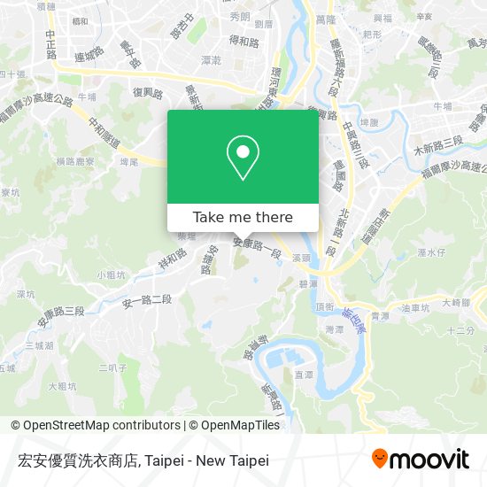 宏安優質洗衣商店 map