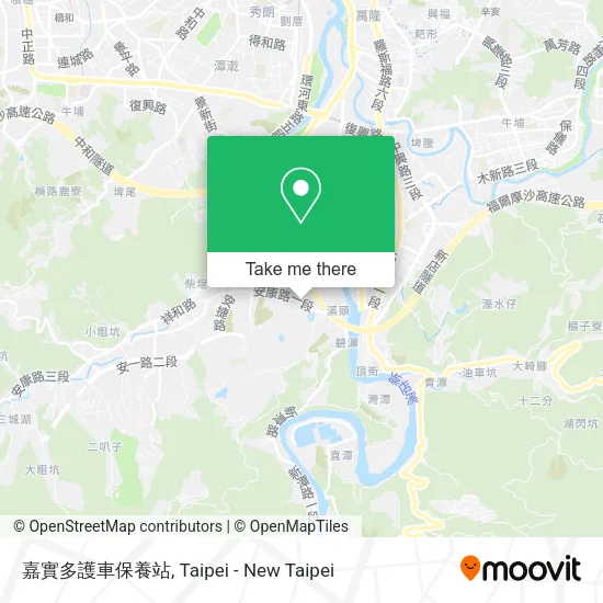嘉實多護車保養站 map