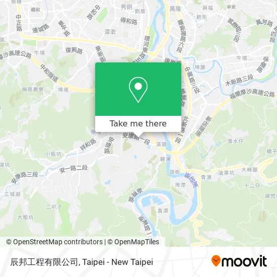 辰邦工程有限公司地圖