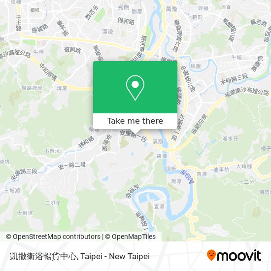 凱撒衛浴暢貨中心 map