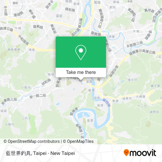 藍世界釣具地圖