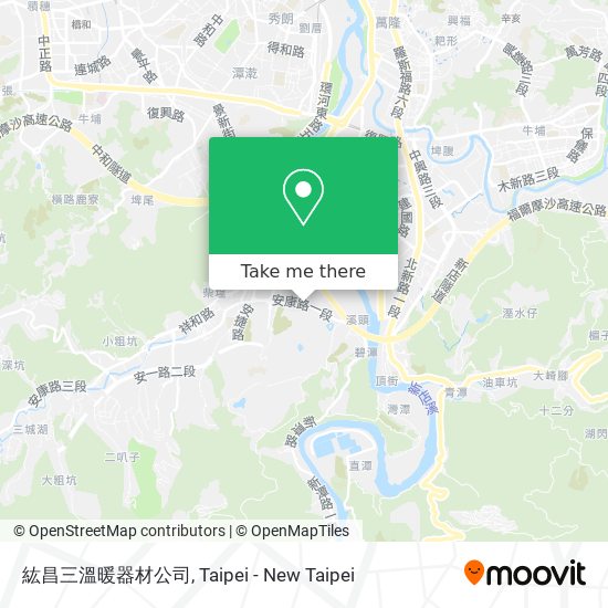 紘昌三溫暖器材公司 map