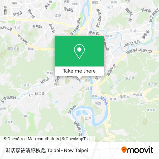 新店廖筱清服務處 map