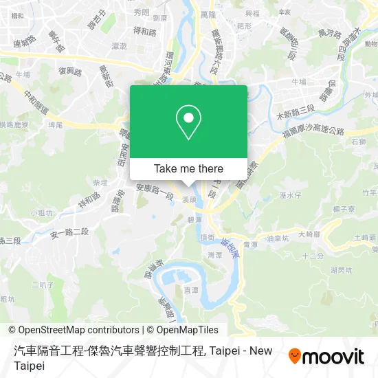 汽車隔音工程-傑魯汽車聲響控制工程地圖