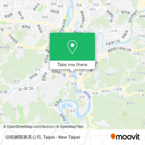 信昭鋼製家具公司 map