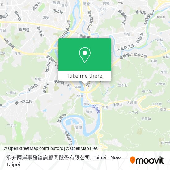 承芳兩岸事務諮詢顧問股份有限公司 map