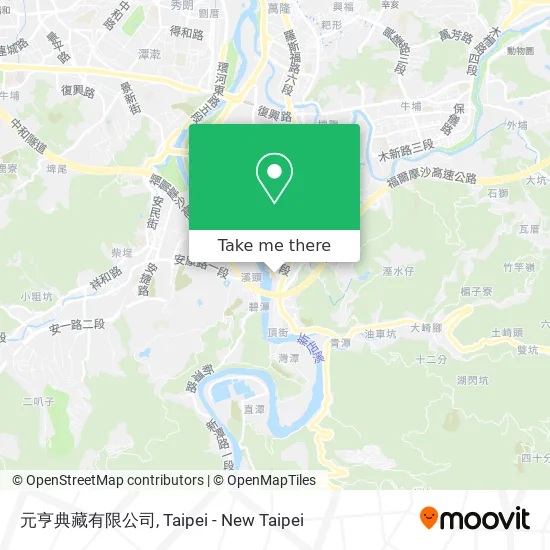 元亨典藏有限公司地圖