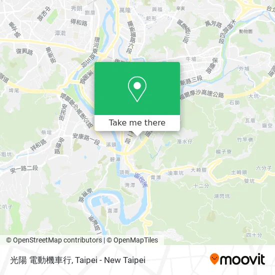 光陽 電動機車行地圖