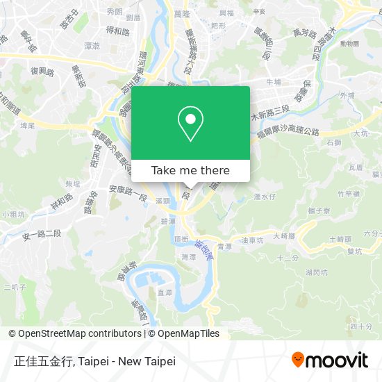 正佳五金行地圖