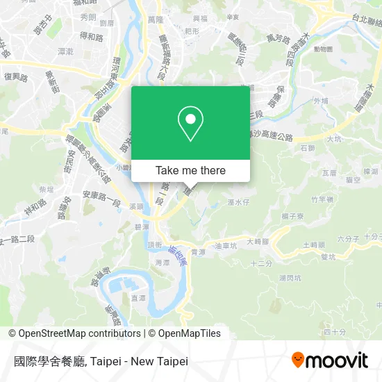 國際學舍餐廳 map