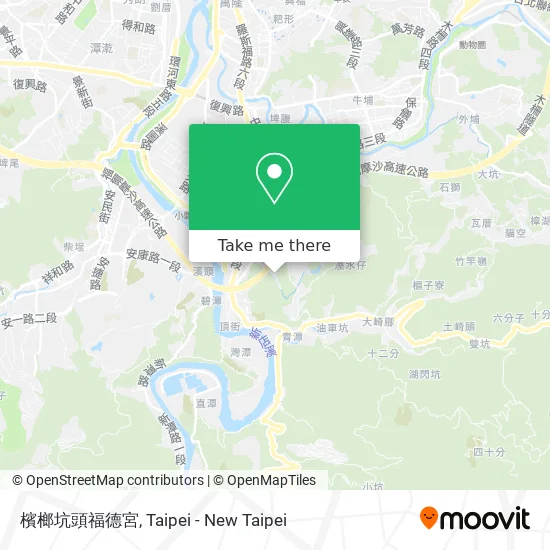 檳榔坑頭福德宮 map