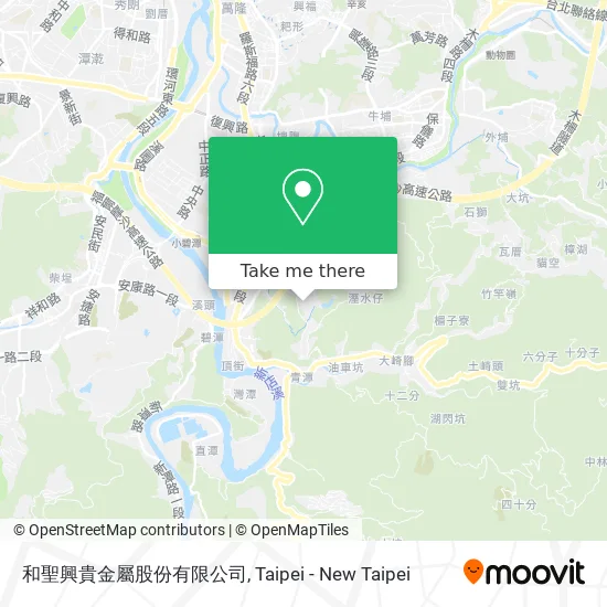 和聖興貴金屬股份有限公司 map