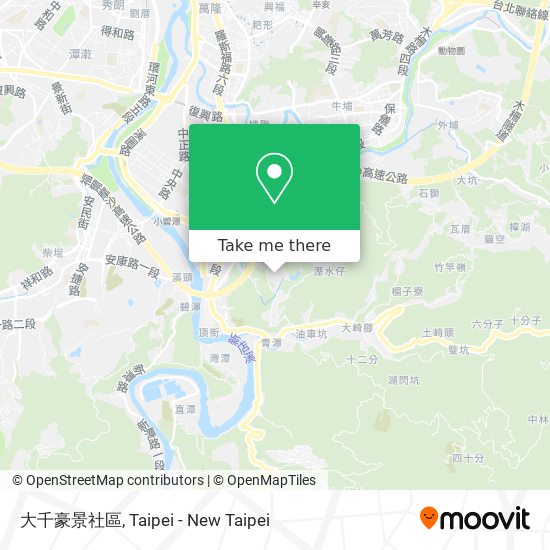 大千豪景社區 map
