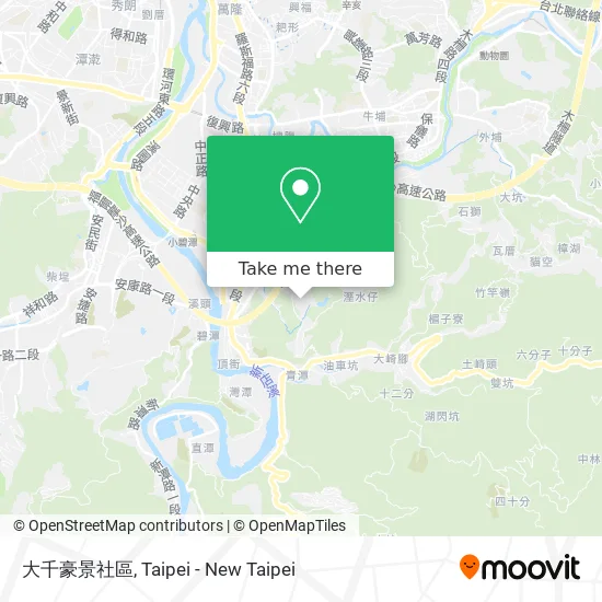 大千豪景社區 map