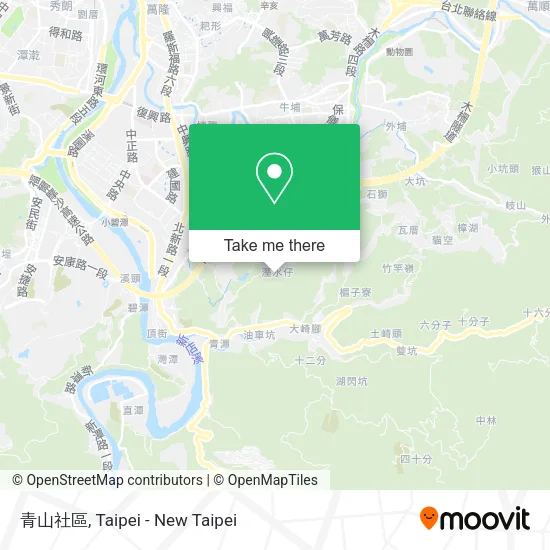 青山社區 map