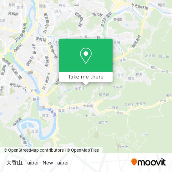 大香山 map