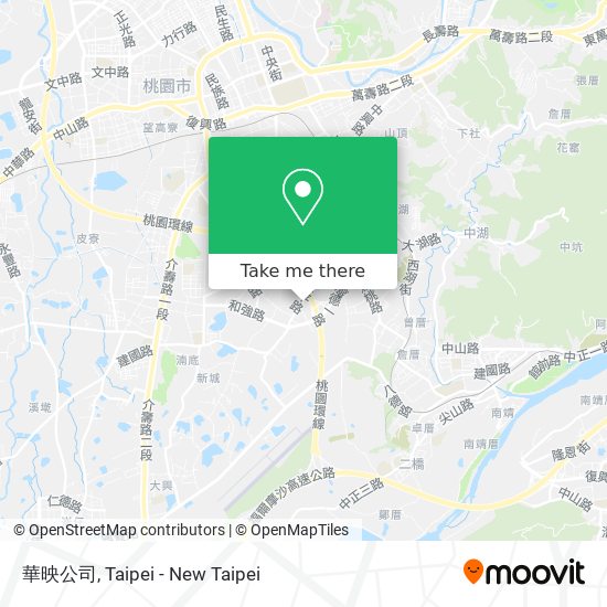 華映公司 map