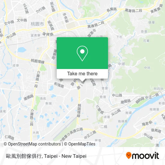 歐風別館傢俱行地圖