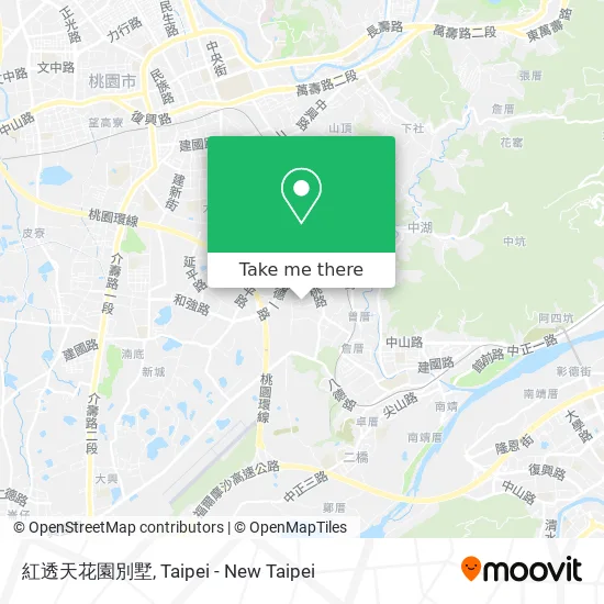 紅透天花園別墅 map