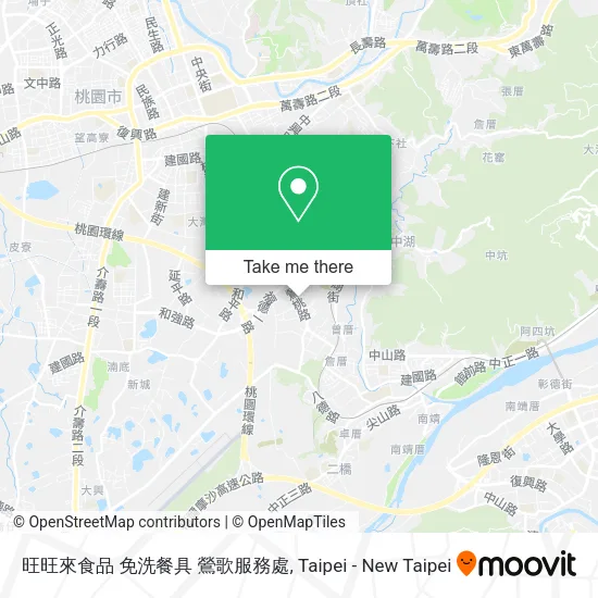 旺旺來食品 免洗餐具 鶯歌服務處 map