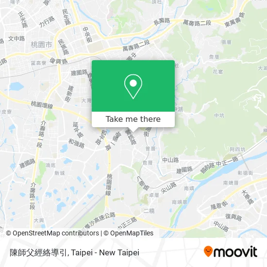 陳師父經絡導引 map