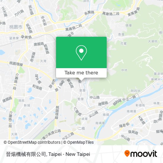 晉煬機械有限公司地圖