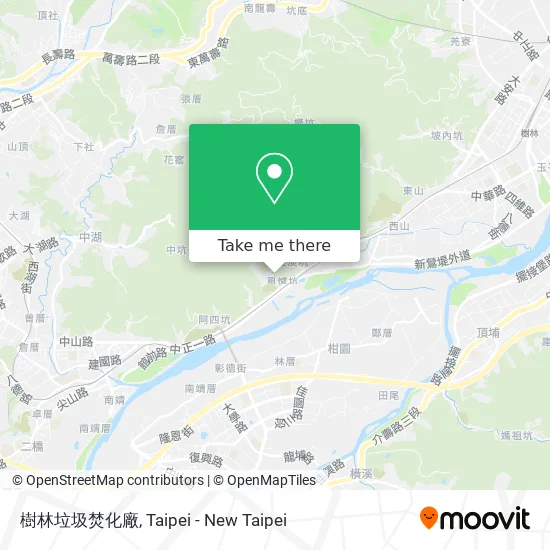 樹林垃圾焚化廠 map