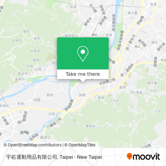 宇崧運動用品有限公司 map